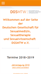 Mobile Screenshot of dgsmtw.de